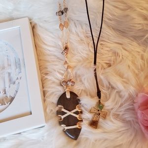 Beautiful Long Necklaces Bundle (Both Necklaces in the pictures included)